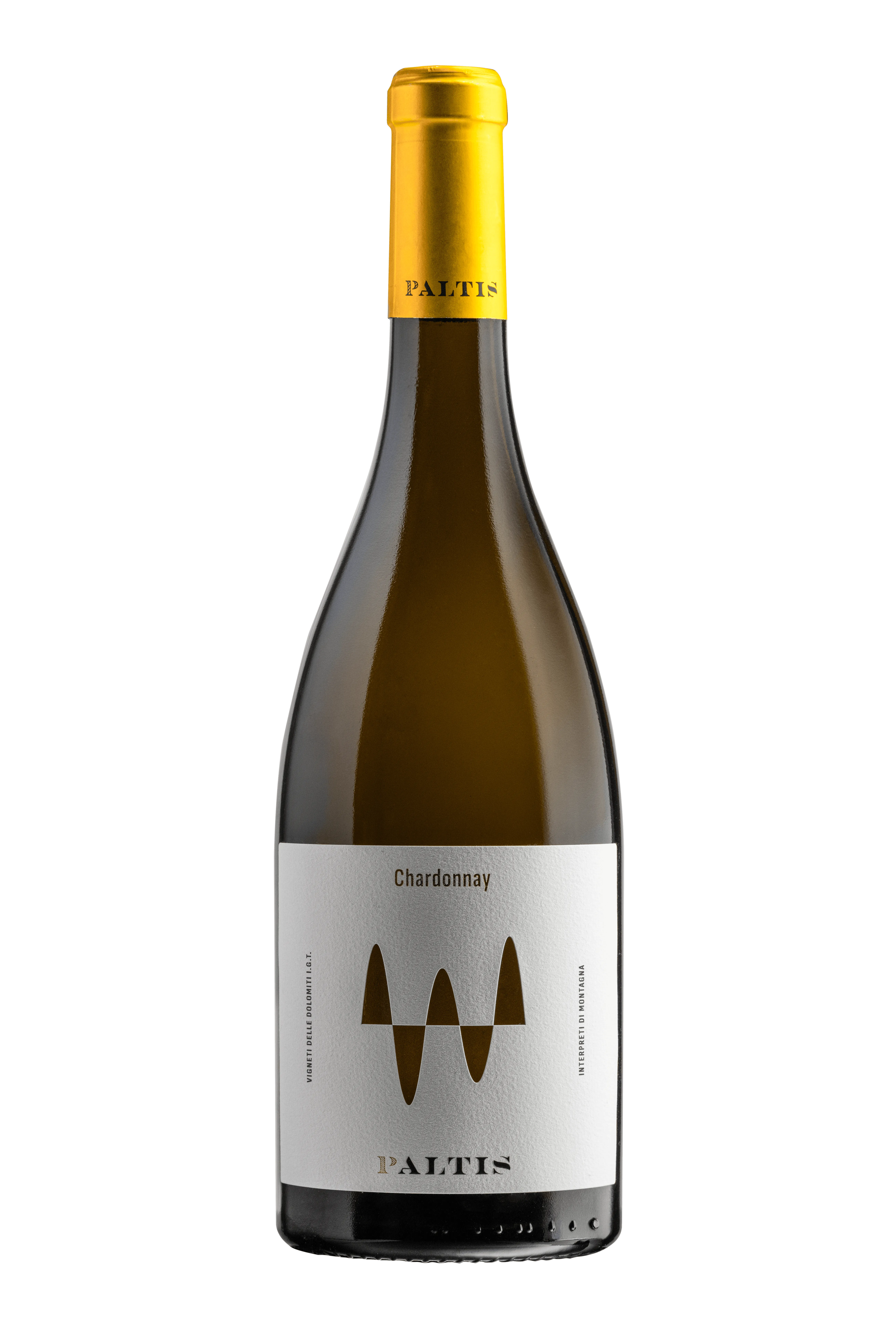Bottiglia di Paltis Chardonnay 2024 IGT Vigneti delle Dolomiti