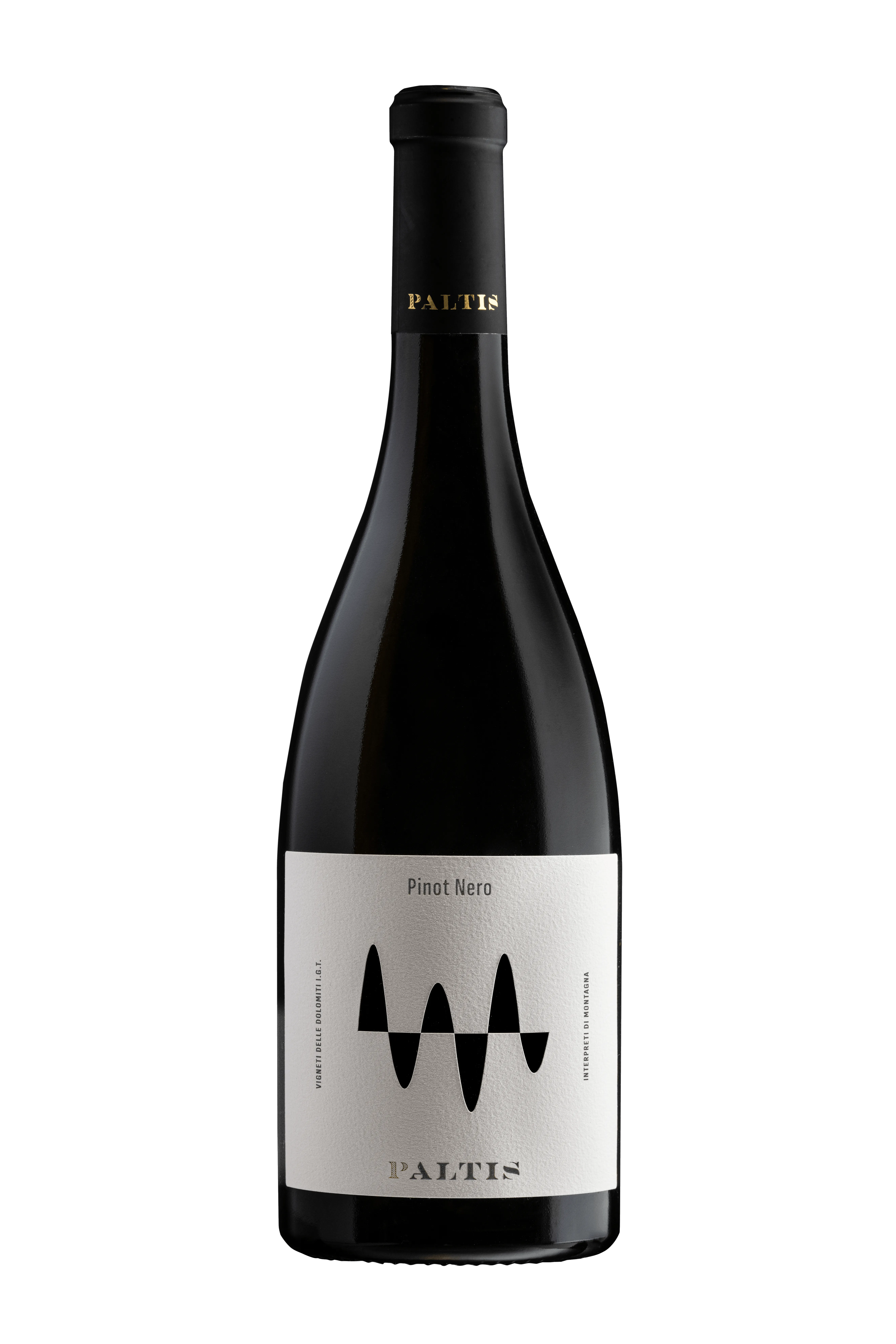 Bottiglia di Paltis Pinot Nero 2023 IGT Vigneti delle Dolomiti